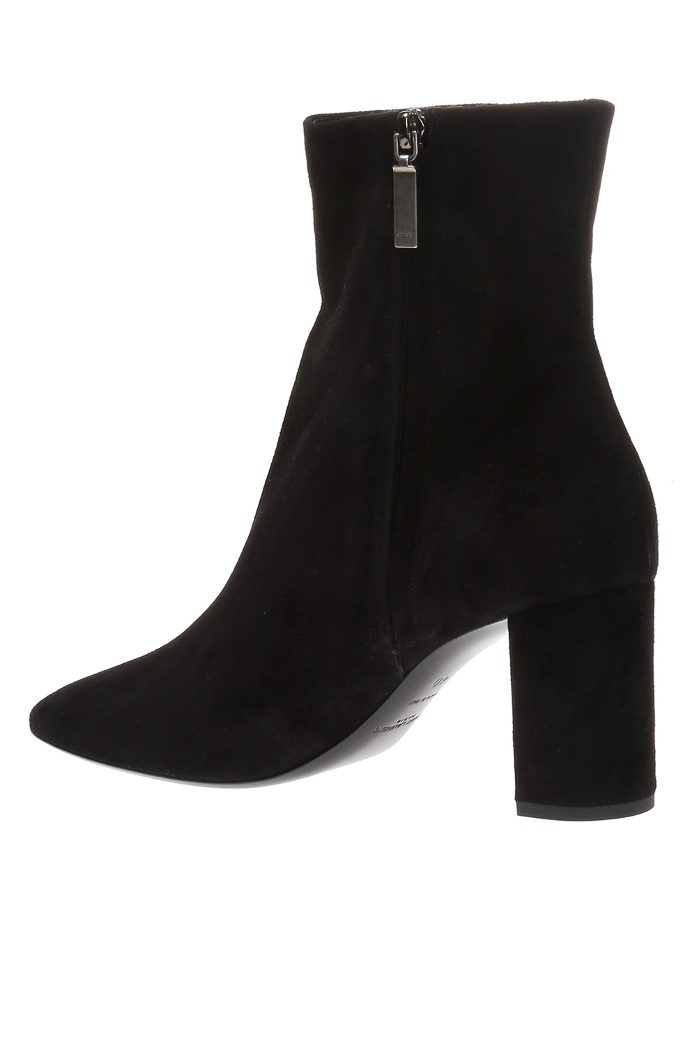 ■Saint Laurent■ 7CM LOU Ankle Boots Black 529350AACR91000 LOU ankle boots in smooth leather